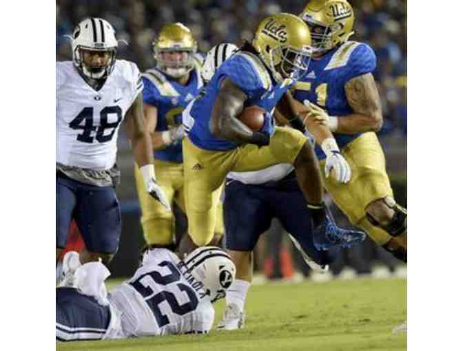Autographed UCLA Football Helmet