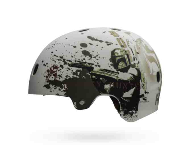 New Limited Edition Segment Jr. Star Wars Boba Fett Kid's Bike Helmet Sz Small