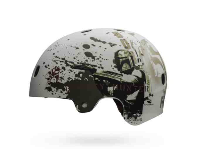 New Limited Edition Segment Jr. Star Wars Boba Fett Kid's Bike Helmet Sz XSmall