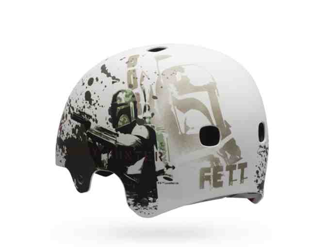 New Limited Edition Segment Jr. Star Wars Boba Fett Kid's Bike Helmet Sz XSmall