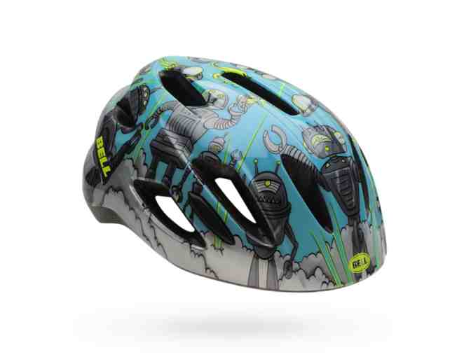 New Bell Zipper Robo Kid's Bike Helmet Sz Universal