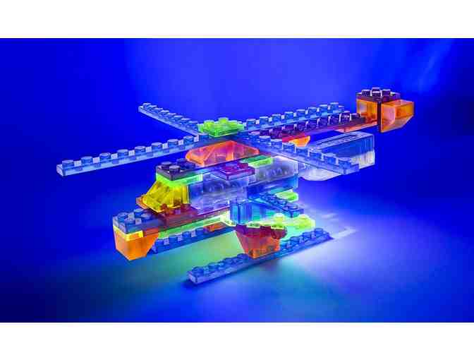 Laser Pegs 4-in-1 Helicopter Building Set
