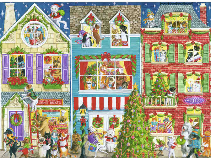 Ravensburger Christmas on Pet Street Puzzle - 1,000 Pieces