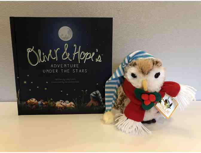 Oliver & Hope's Adventure under the Stars - Hardcover with Holiday Edition Millie the Owl