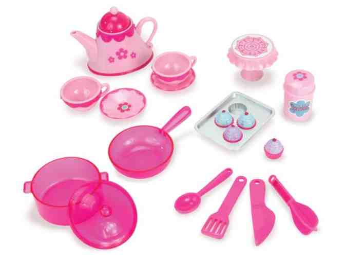 Sophia's - Kitchen Play Set, Baking Accessories AND Dessert Display Set for 18 inch dolls