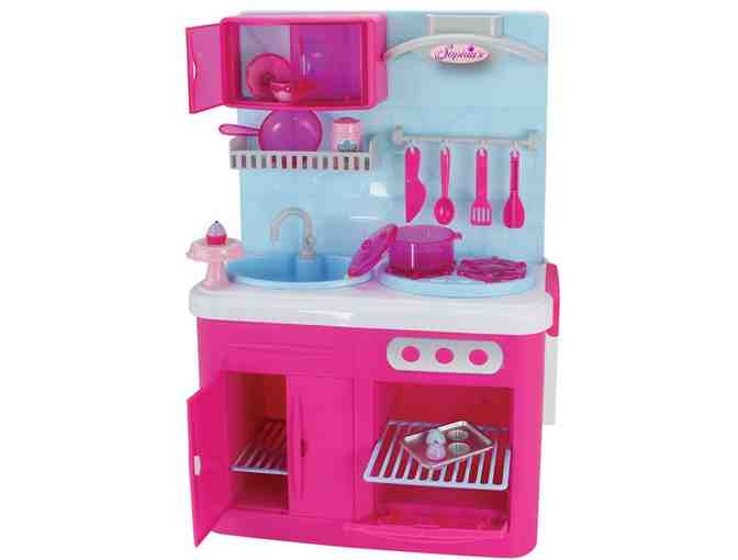 Sophia's - Kitchen Play Set, Baking Accessories AND Dessert Display Set for 18 inch dolls
