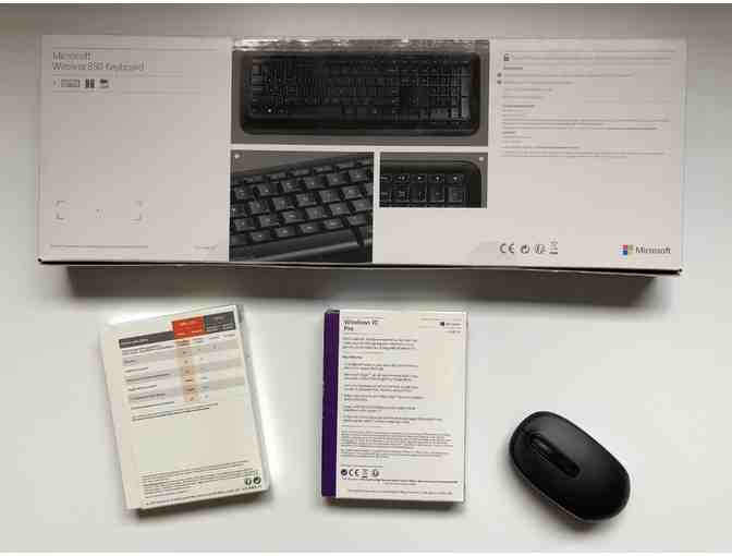 Microsoft Windows 10 Pro, Microsoft Office 365, Wireless Keyboard & Mouse Set