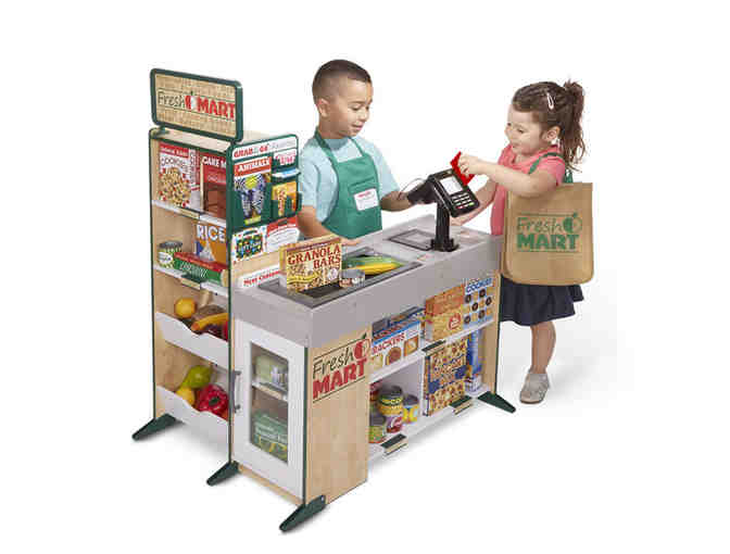 Melissa & Doug - Fresh Mart Grocery Store AND Grocery Store Companion Collection (ages 3+)