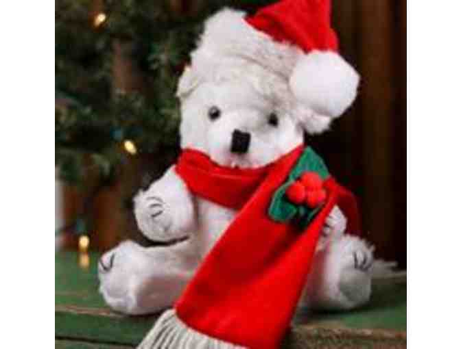 Santa Hat and Scarf Set for Plush Animals or Pets
