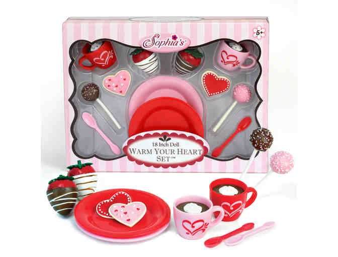 Sophia's - Cash Register Play Set AND 3 Sweets Sets for 18 inch dolls (ages 5+)