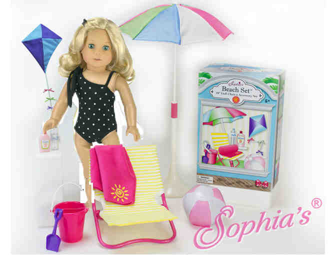 Sophia's - The Ultimate Beach Day, Picnic Set AND Swim Suit for 18' Dolls