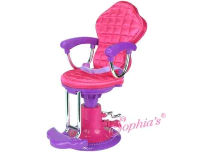 Sophia's - Hair Care Set (33 pieces) AND Hair Care Chair for 18 inch dolls