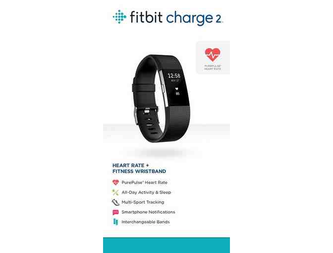 Fitbit Charge 2 - Size: Large (black)