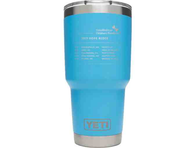 Limited Edition: UHCCF Hope Rides Series YETI Rambler 30oz. Tumbler (Reef Blue)