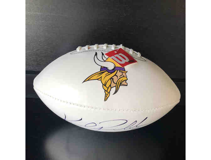 Autographed Minnesota Vikings Kyle Rudolph Wilson NFL Authentic Football