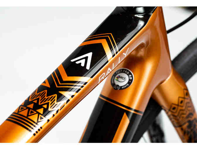 One-of-a-Kind, Hand Painted sz 54cm - Greece Themed - Felt FR Disc Bicycle