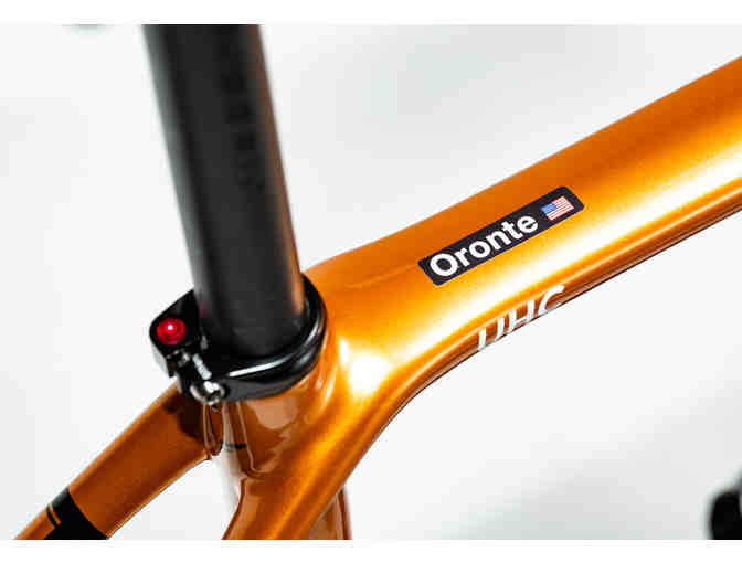 One-of-a-Kind, Hand Painted sz 54cm - Greece Themed - Felt FR Disc Bicycle