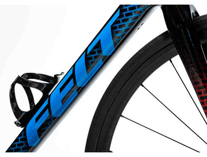 One-of-a-Kind, Hand Painted sz 58cm - Brick Themed - Felt FR Disc Bicycle