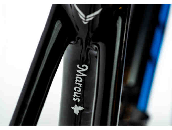 One-of-a-Kind, Hand Painted sz 58cm - Brick Themed - Felt FR Disc Bicycle