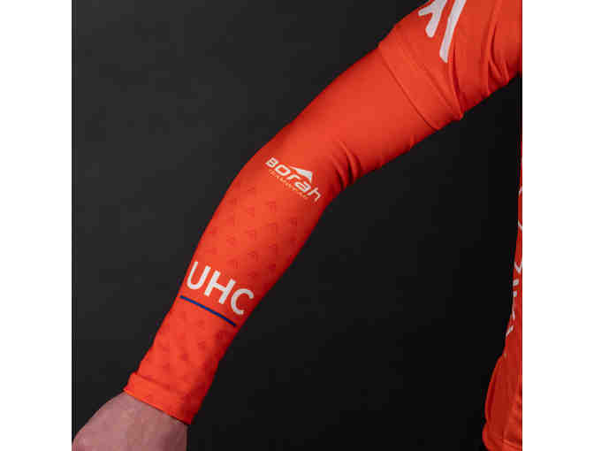 Rally UHC Team - Arm Warmers, Size S/M and Rally UHC Hat