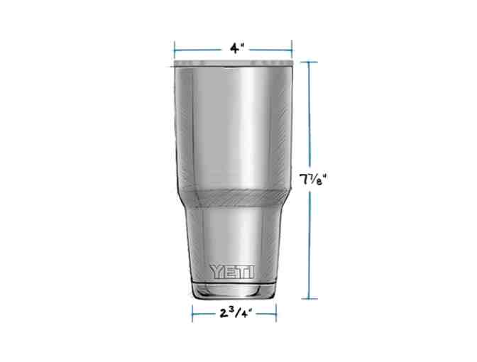 Limited Edition: UHCCF YETI Rambler 30oz. Tumbler w/ MagSlider Lid (Sky Blue)