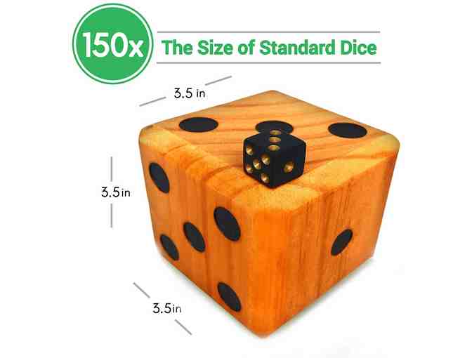 Giant Yard Dice Set: Yardzee and Yard Farkle (All Weather)