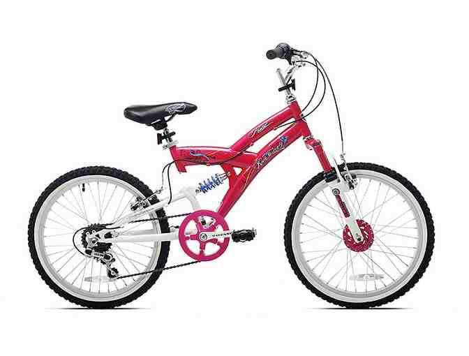 Kent Pink Rock Candy Girls Bike, 20-Inch with Cycling Helmet