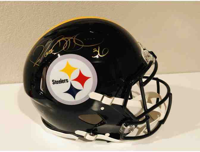 Jerome Bettis Autographed Pittsburgh Steelers Authentic Helmet