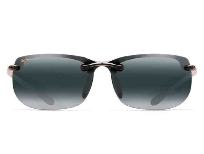 Maui Jim Sunglasses: Banyans (Gloss Black frame, Neutral Grey lens) - Photo 2