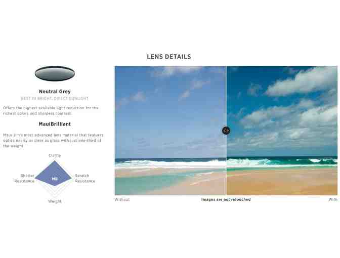 Maui Jim Sunglasses: Banyans (Gloss Black frame, Neutral Grey lens) - Photo 4
