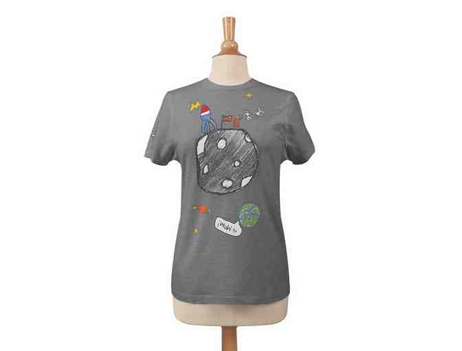 Reach for the Moon Tee - Designed by Jennifer Aniston (Color: grey, size: XL)