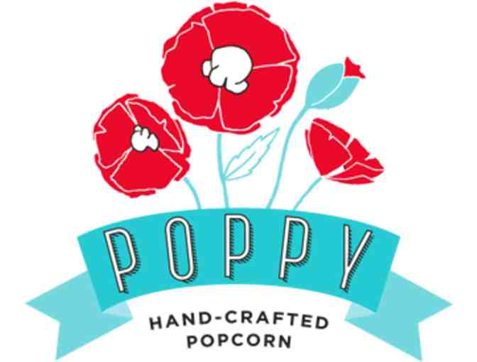 Poppy's Handcrafted Popcorn Gift Basket
