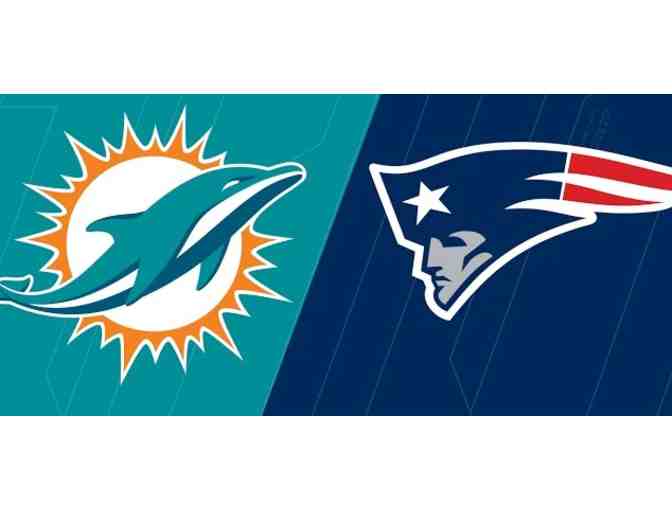 VIP Package- 2 Tickets to Miami Dolphins vs New England Patriots @ Gillette Stadium, MA - Photo 2