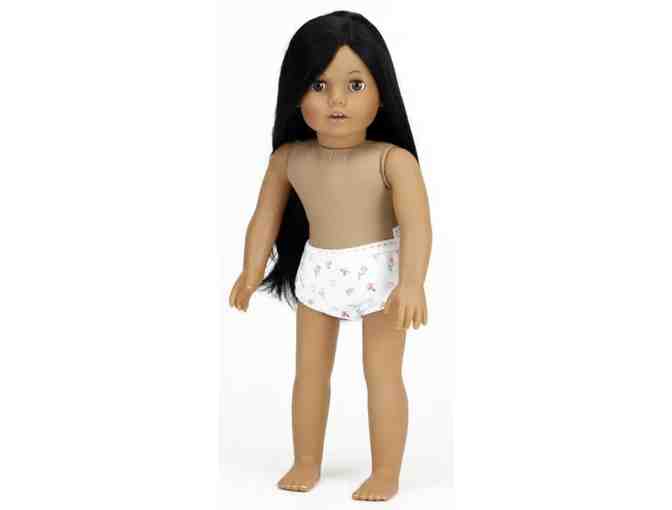 Sophia's 18' Soft Baby Doll: 'Julia' - Black Hair Doll (ages 5+) (unboxed)