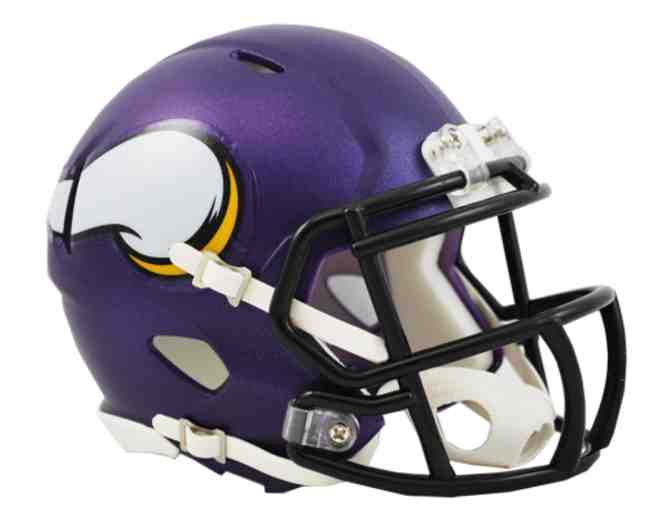 Brian O'Neill #75 Autographed Minnesota Vikings - Mini Football Helmet