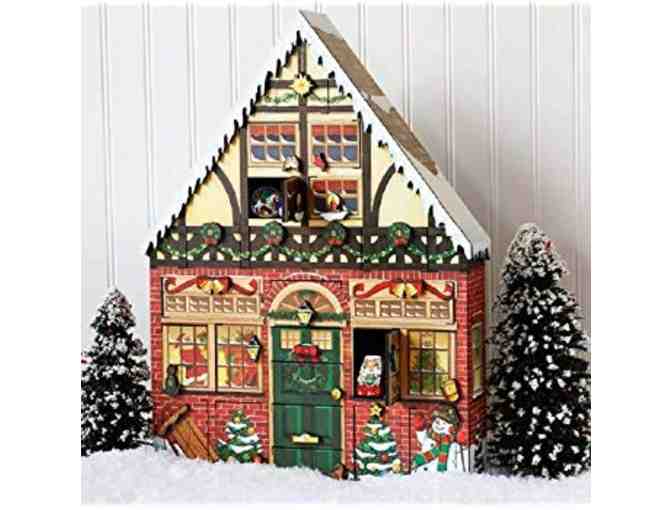 Byer's Choice LTD - Wooden Christmas House Advent Calendar