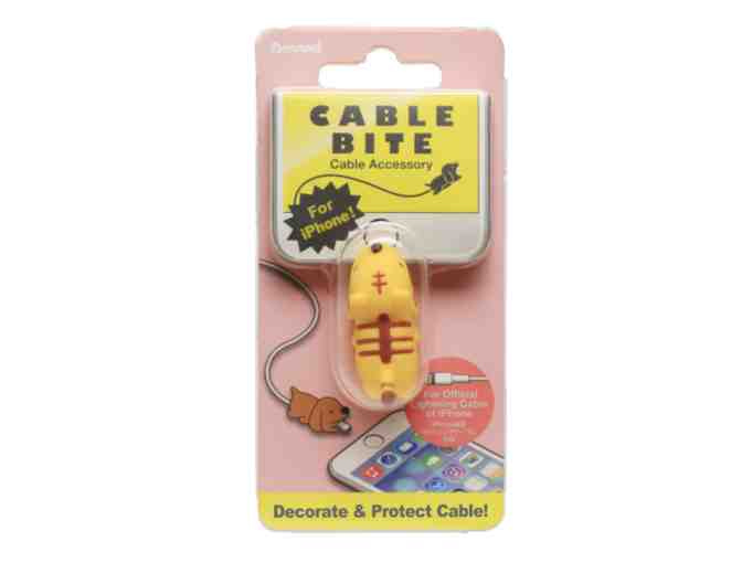 Set of 4 Cable Bites - Cable Accessories (Tiger, Hippo, Frog, Shark)