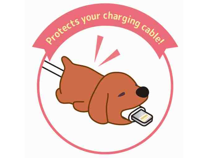 Set of 4 Cable Bites - Cable Accessories (Lion, Elephant, Pig, Sheep)