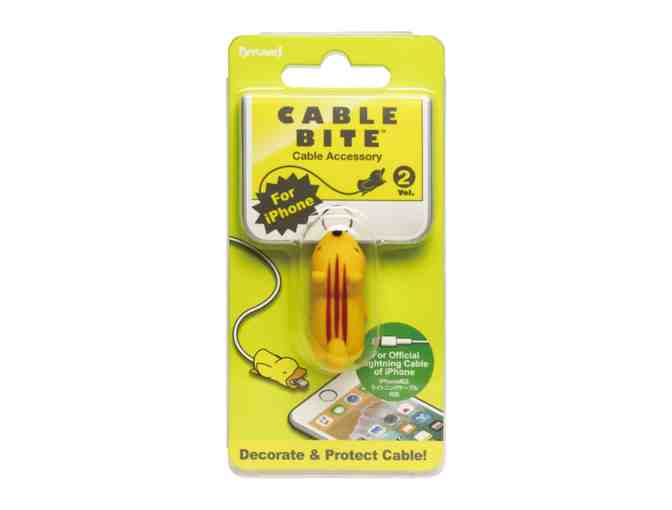 Set of 4 Cable Bites - Cable Accessories (Squirrel, Mouse, Koala, Frilled Lizard)