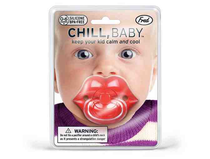 Fred and Friends CHILL BABY Lips Pacifier
