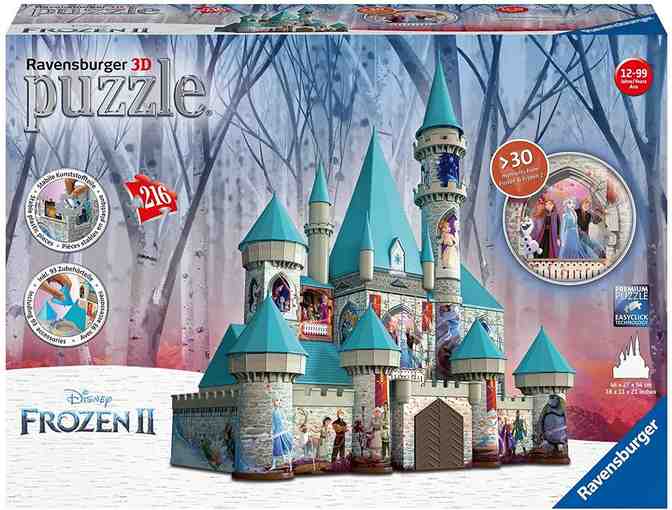 Ravensburger - Disney Frozen 2 Castle (216 pc 3D Puzzle)