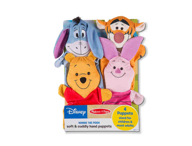 Melissa & Doug - Disney Winne-the-Pooh Soft & Cuddly Hand Puppets