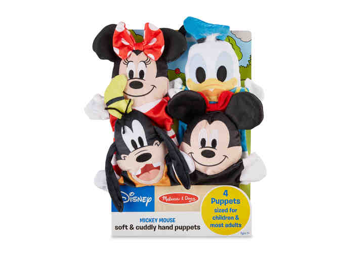 Melissa & Doug - Disney Mickey Mouse Soft & Cuddly Hand Puppets