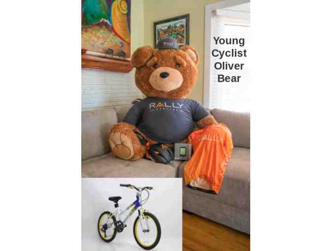 Young Cyclist Oliver Bear - Ride like A Pro With Custom Kids Bike & Rally Cycling Gear