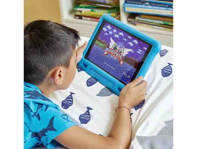 Fire HD 10 Kids Edition Tablet 1080p HD display, 32 GB, Blue Kid-Proof Case