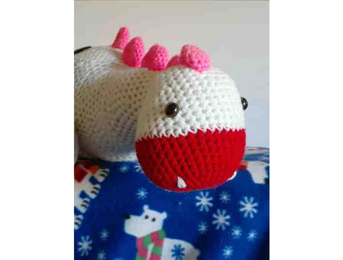 Handmade Crochet Stegosaurus Plush