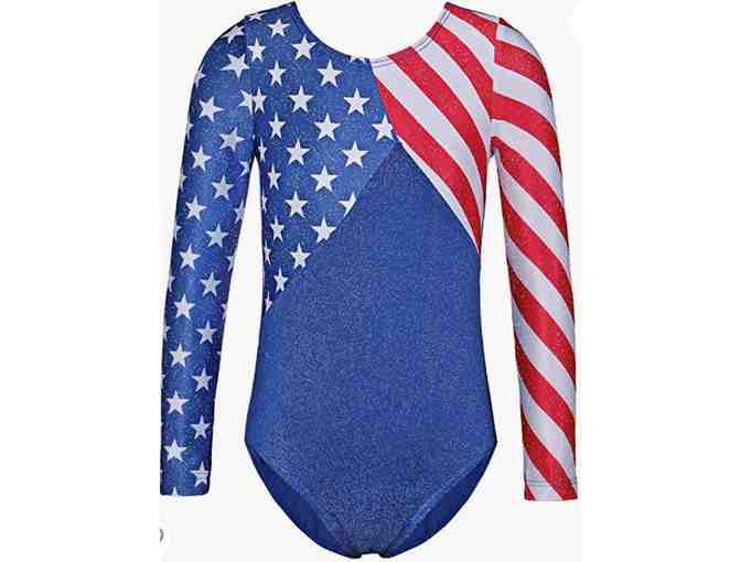 Little Girl Team USA Gymnast Outfit- Large