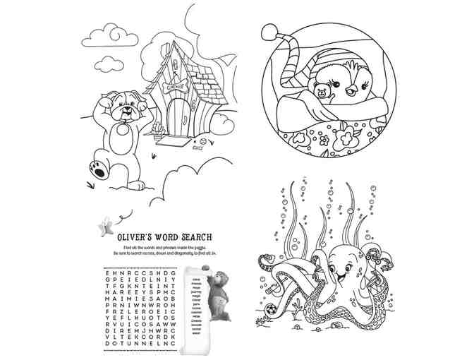 Donate to a Children's Hospital - UHCCF - Oliver and Hope's Coloring and Activity Book