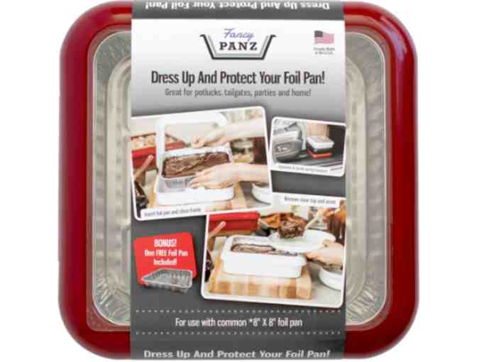 Fancy Panz Holiday Serving Set - Red