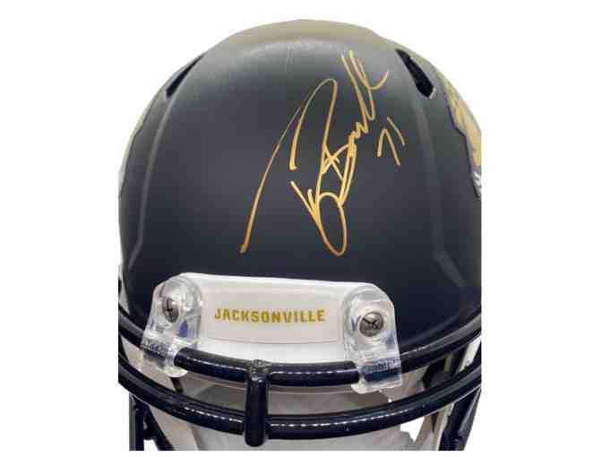 NFL Jackson Jaguars Authentic Helmet - Signed by Tony Boselli